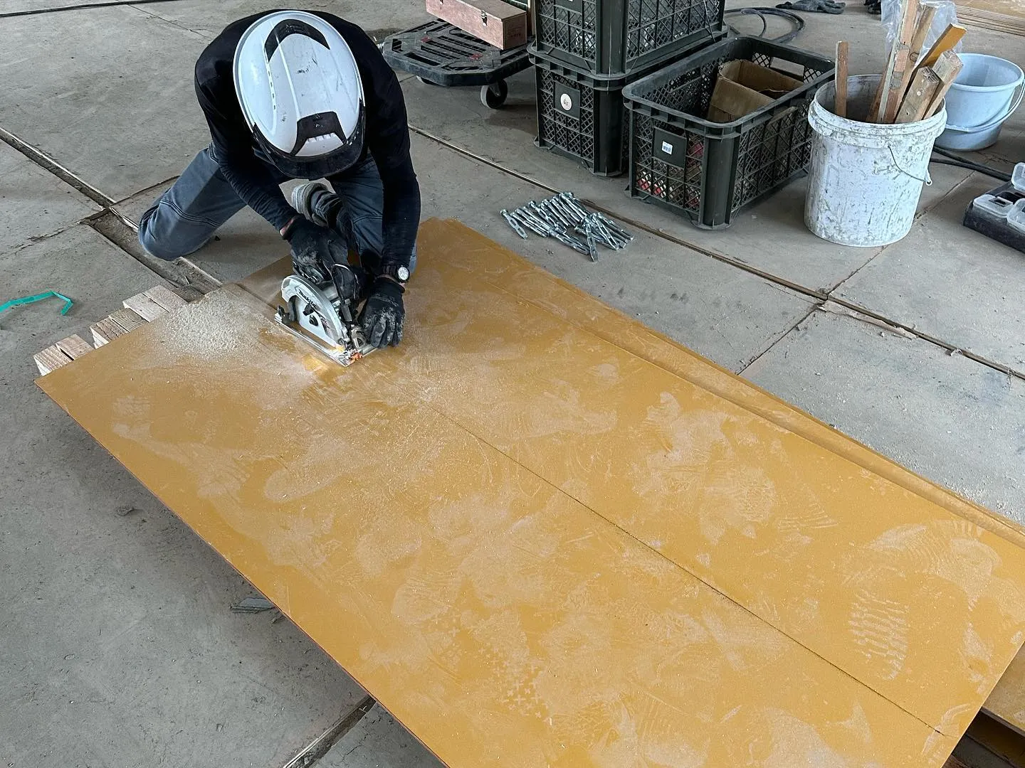 【無収縮グラウト工事】